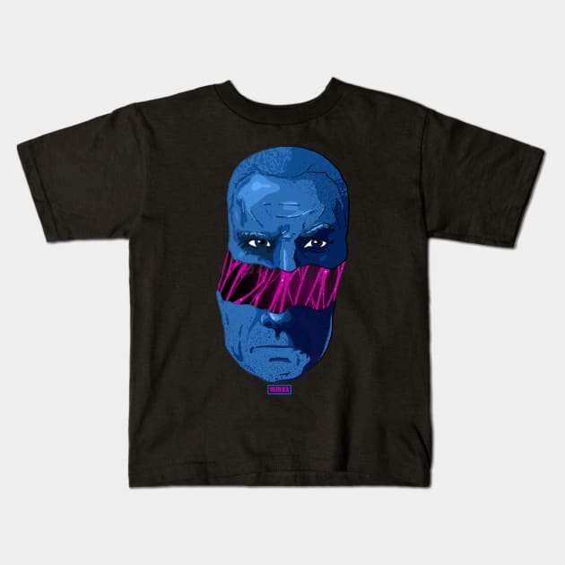 Face Split 2020 Kids T-Shirt by Harley Warren